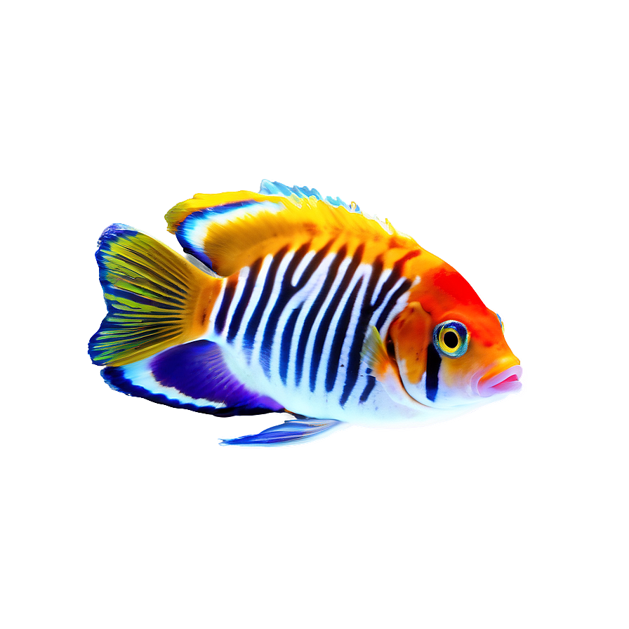 Cute Fish In Aquarium Png 06292024