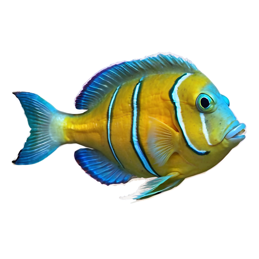 Cute Fish In Aquarium Png 06292024