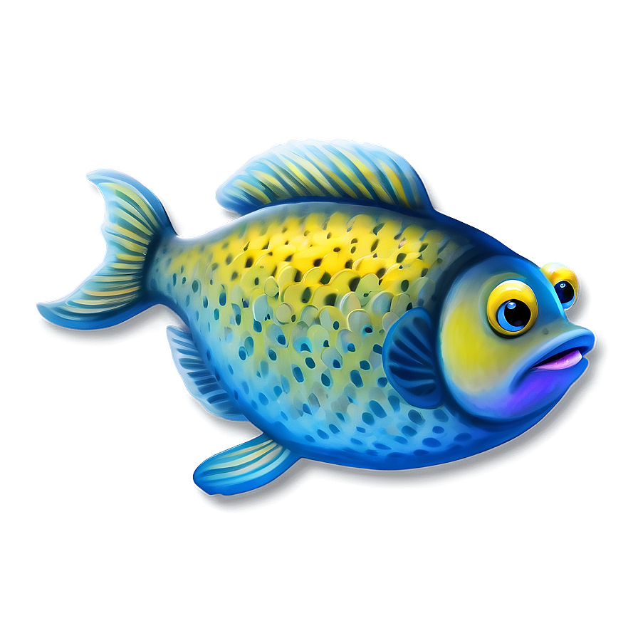 Cute Fish With Smile Png Vdc