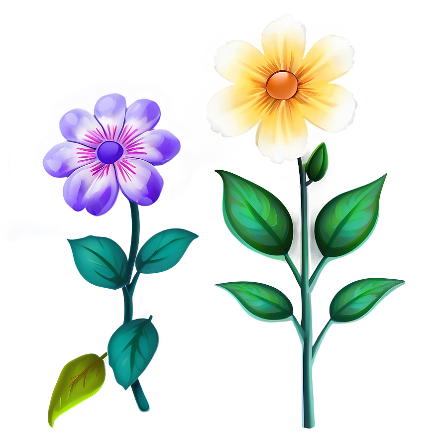 Cute Flower Sets Png 27