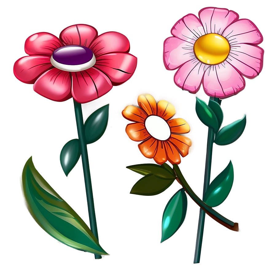 Cute Flowers Png Vuy35