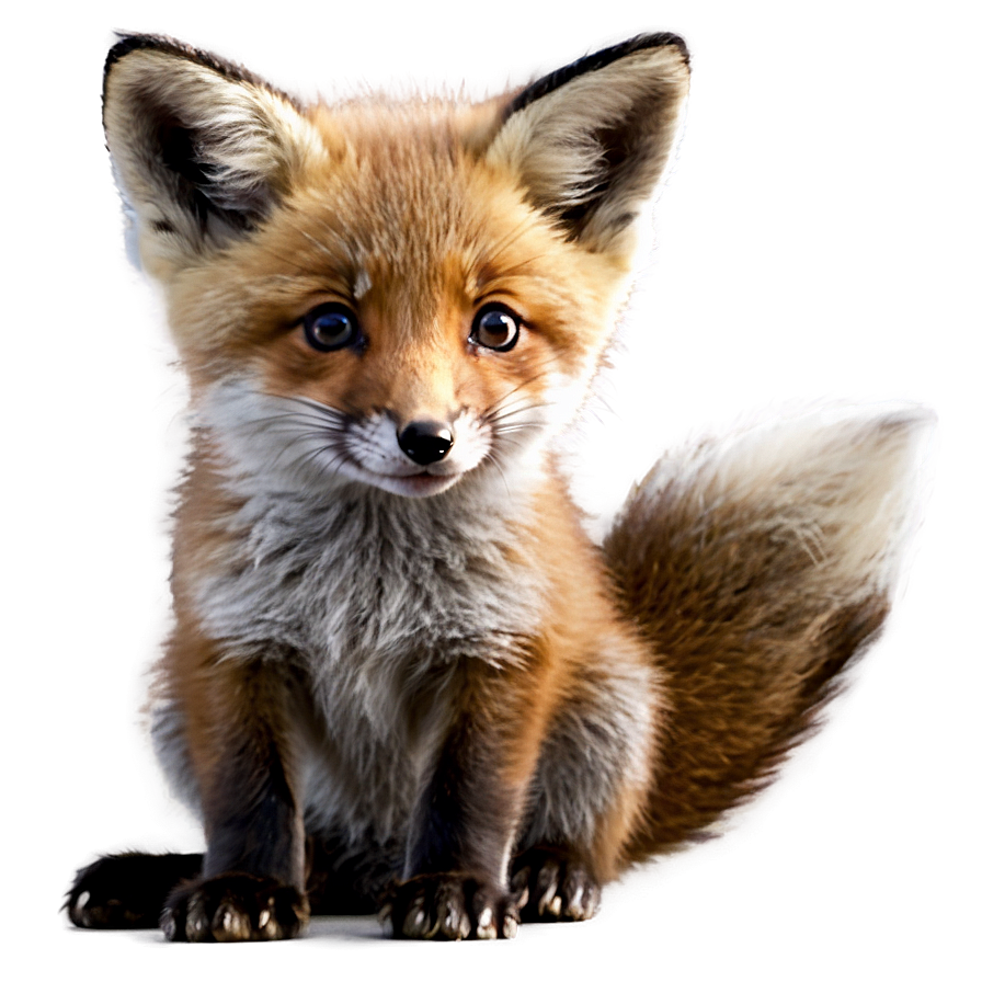 Cute Fox Cub Png 89