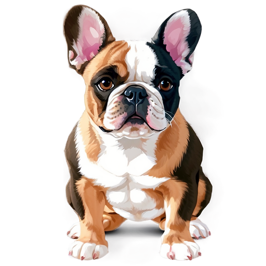 Cute French Bulldog Png Svg30