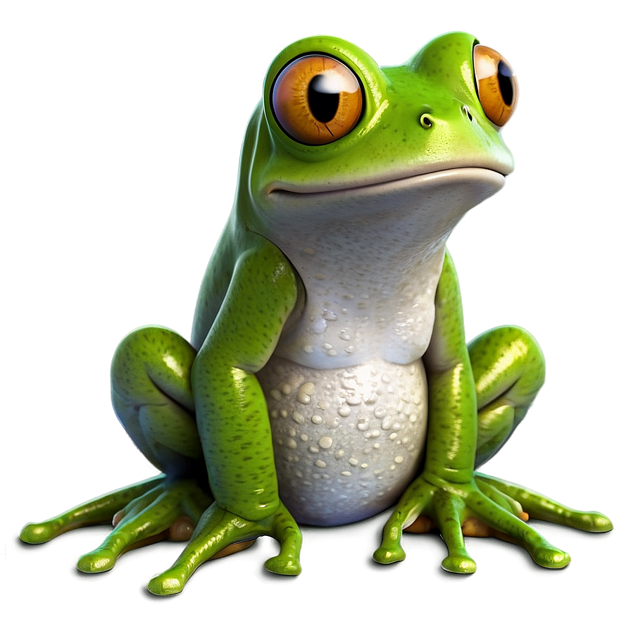 Cute Frog Character Png 83