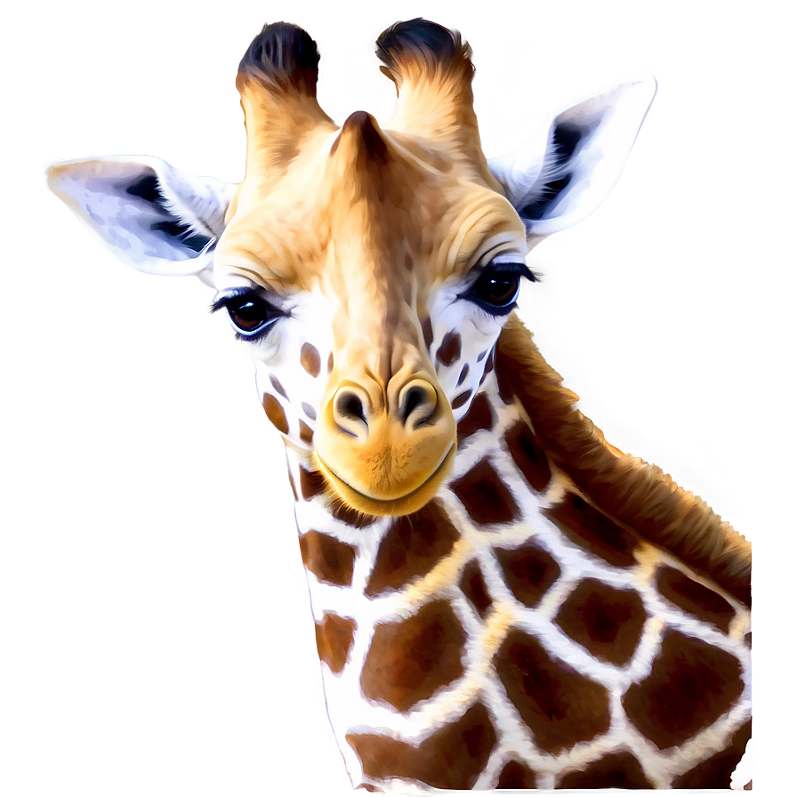 Cute Giraffe Calf Png Dar79