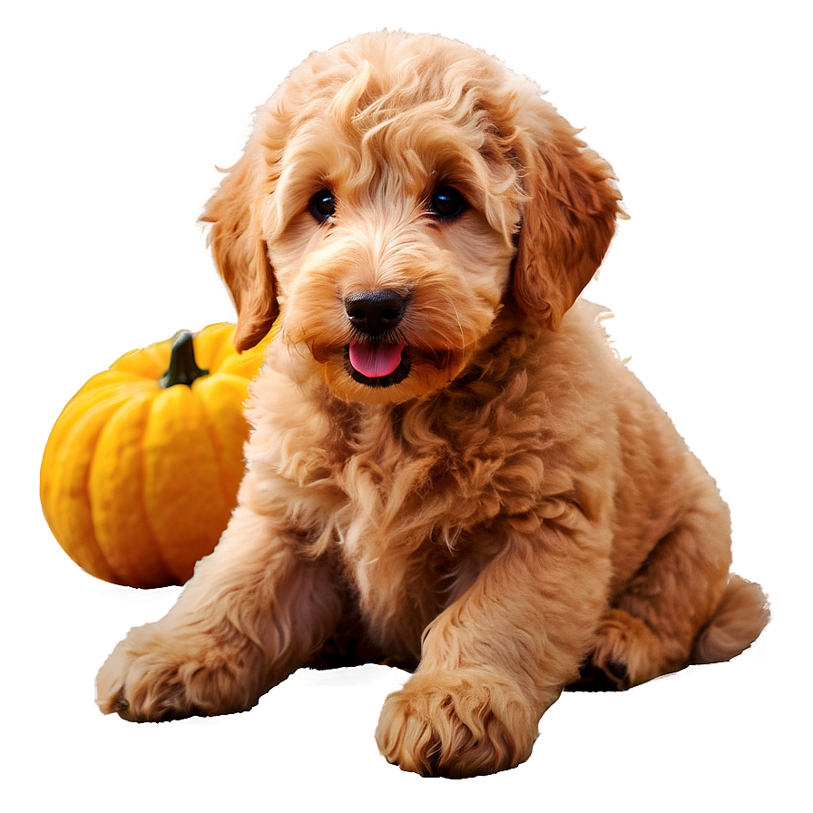 Cute Goldendoodle Dog Png 06262024