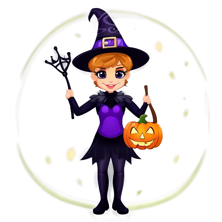 Cute Halloween Characters Cartoon Png Hie53