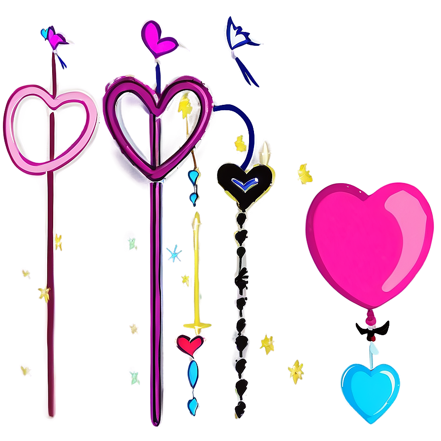 Cute Heart Balloon Png 05232024