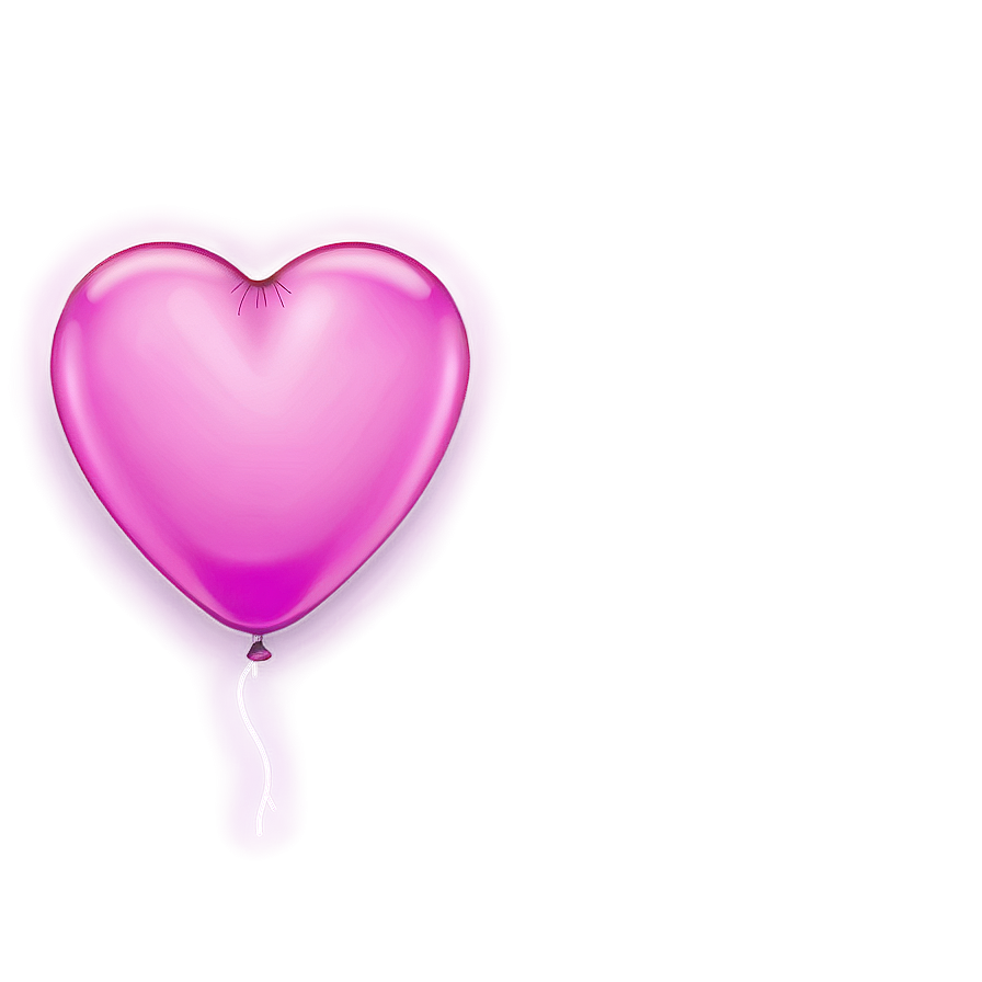 Cute Heart Balloon Png Kij