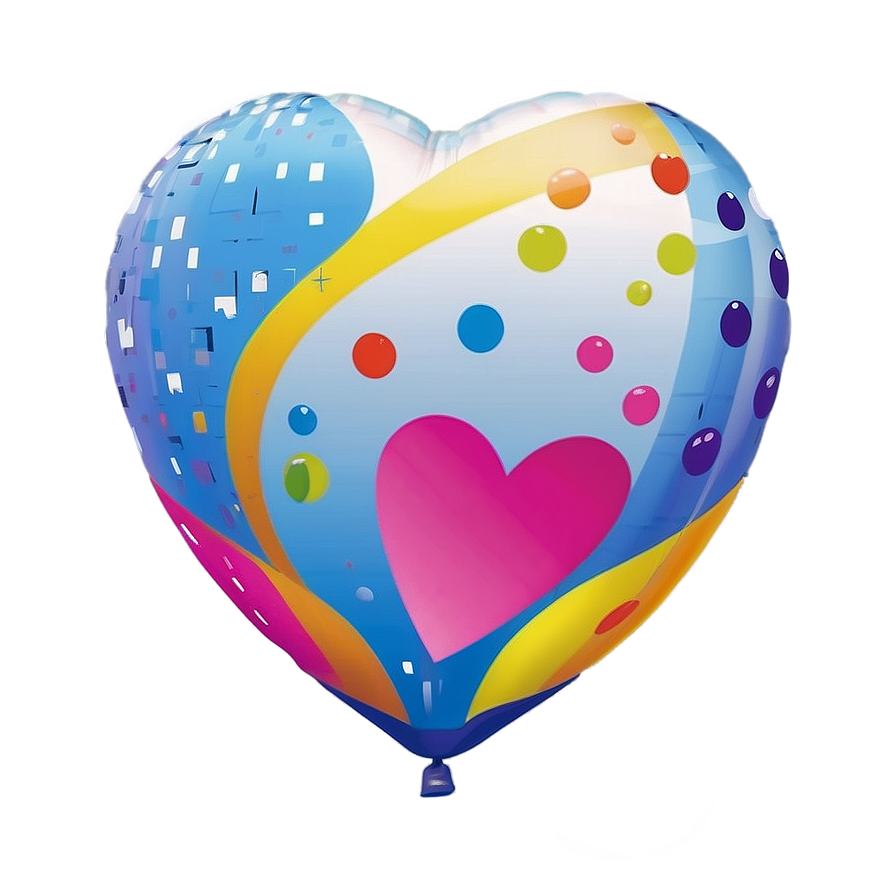 Cute Heart Balloon Png Swr