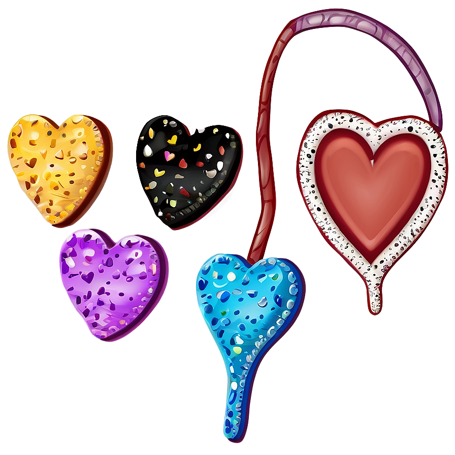 Cute Heart Doodle Png 05232024