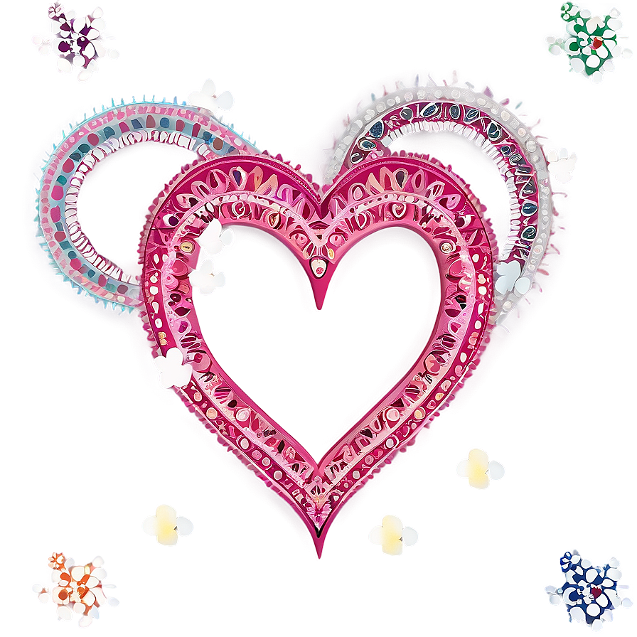 Cute Heart Graphic Png 60