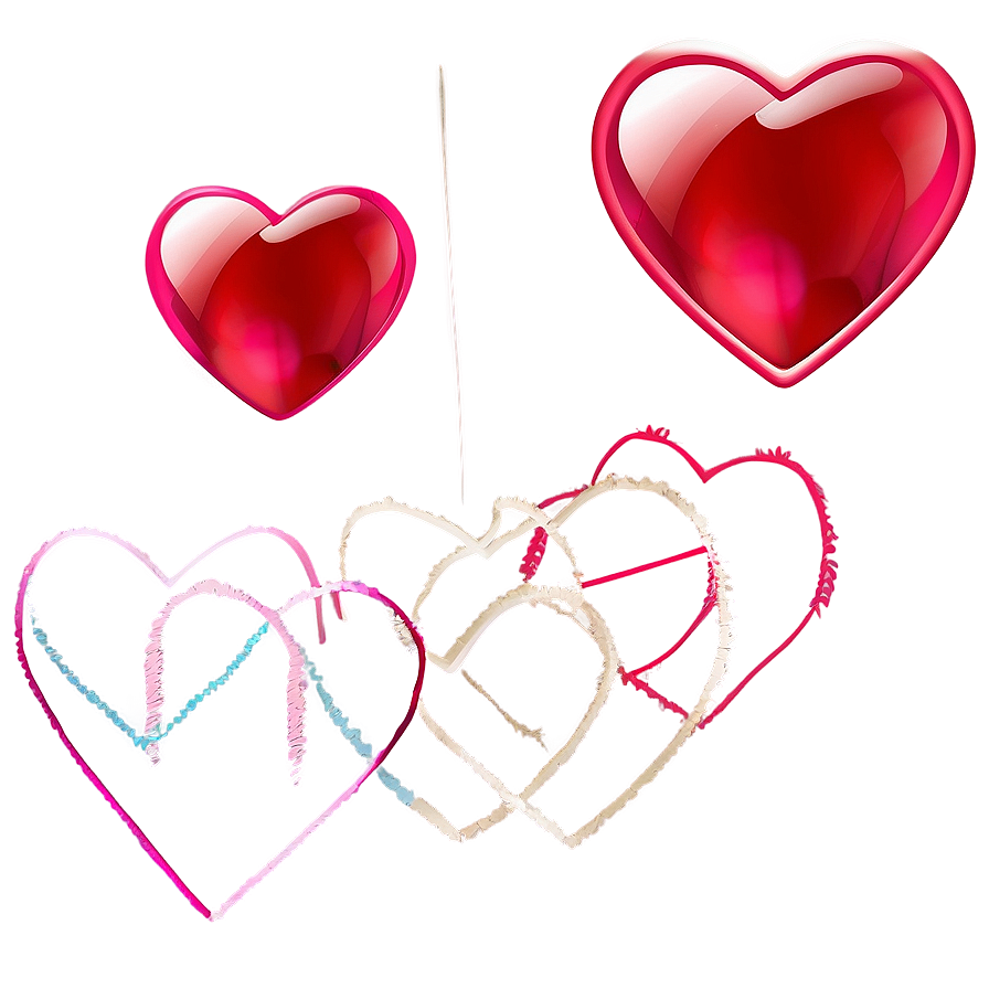 Cute Heart Overlay Png Kau70