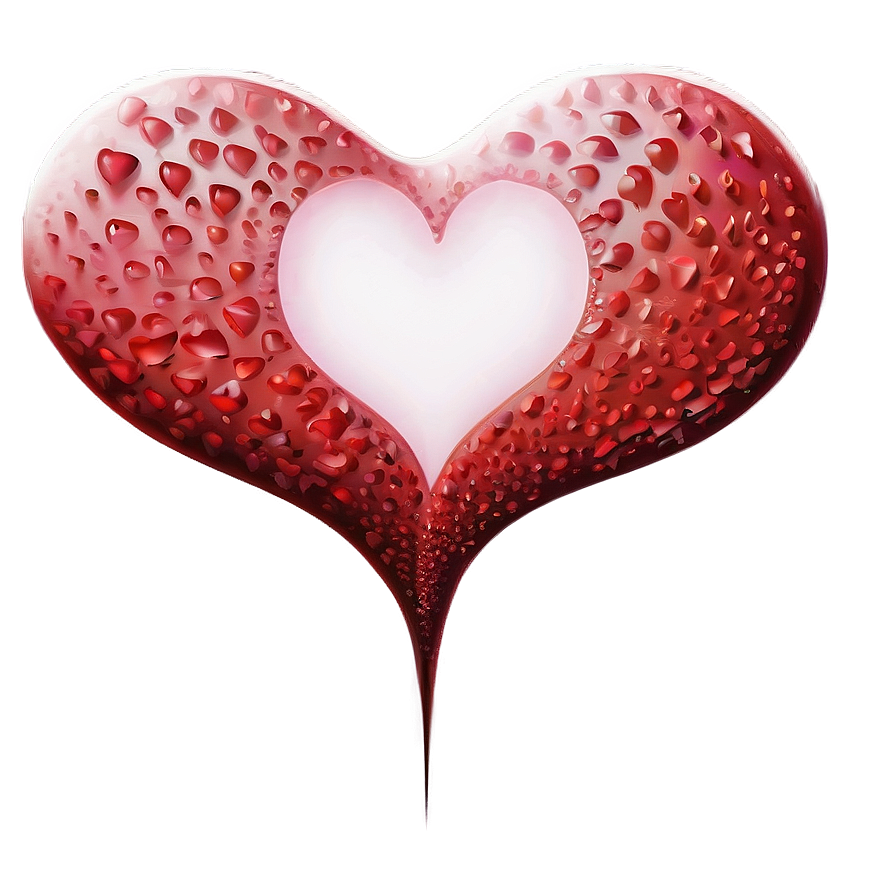 Cute Heart With Message Png 78