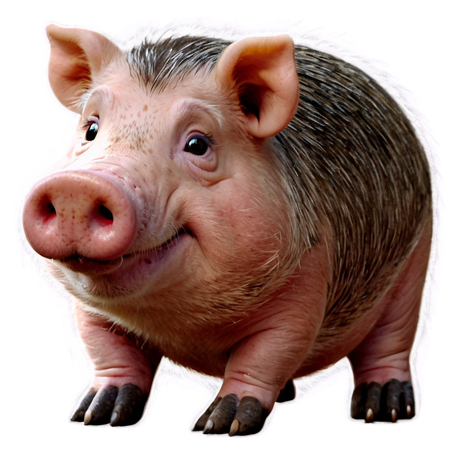 Cute Hog Cartoon Png Osx