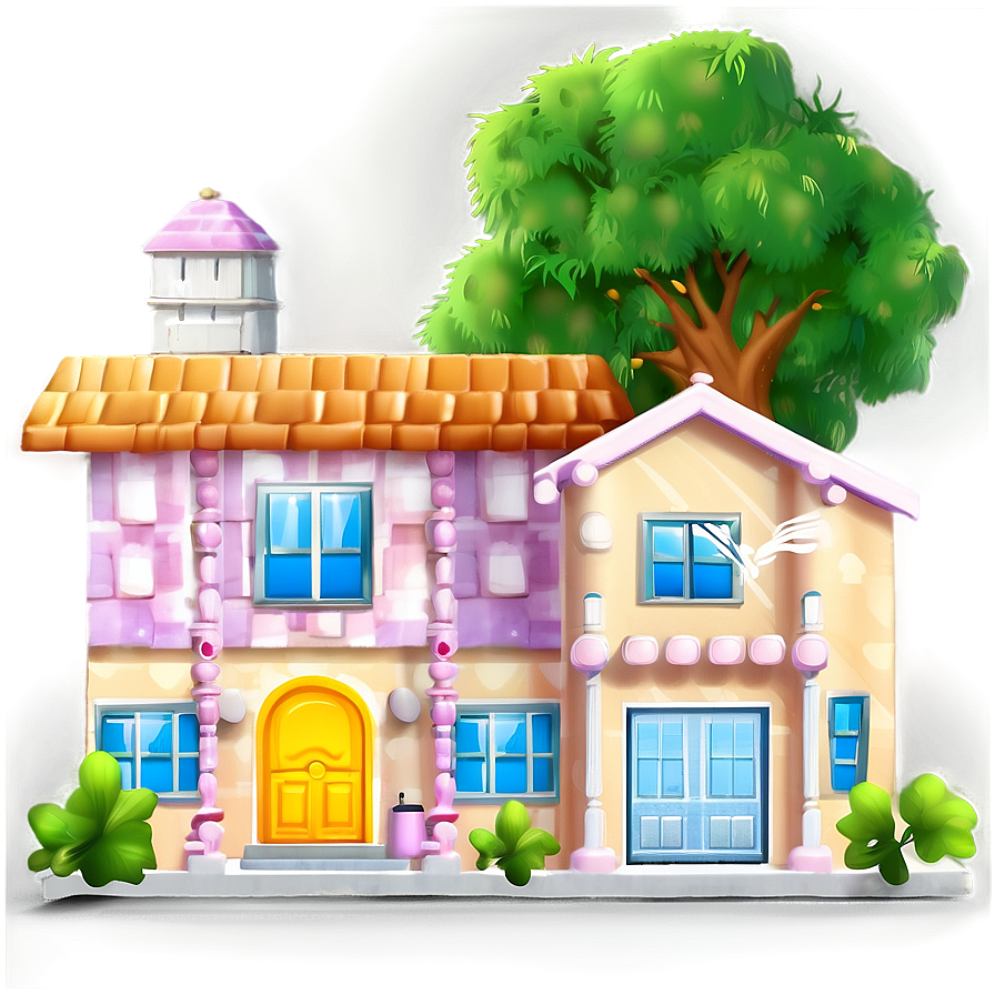 Cute House Emoji Png 56