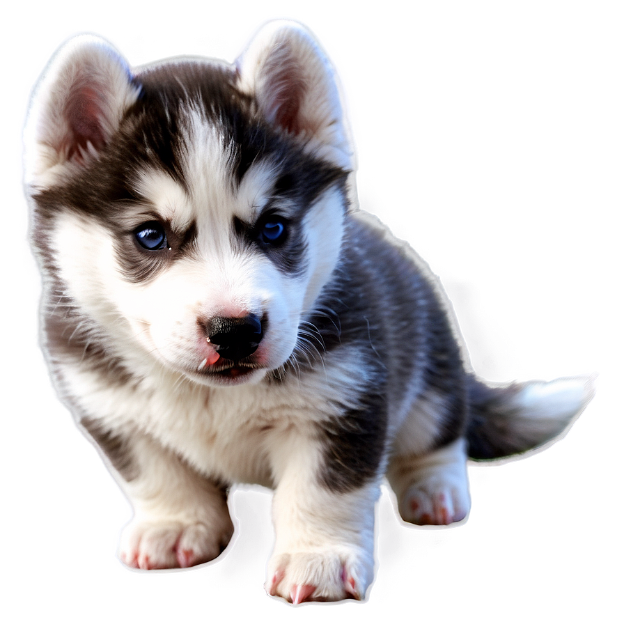 Cute Husky Puppy Png 66