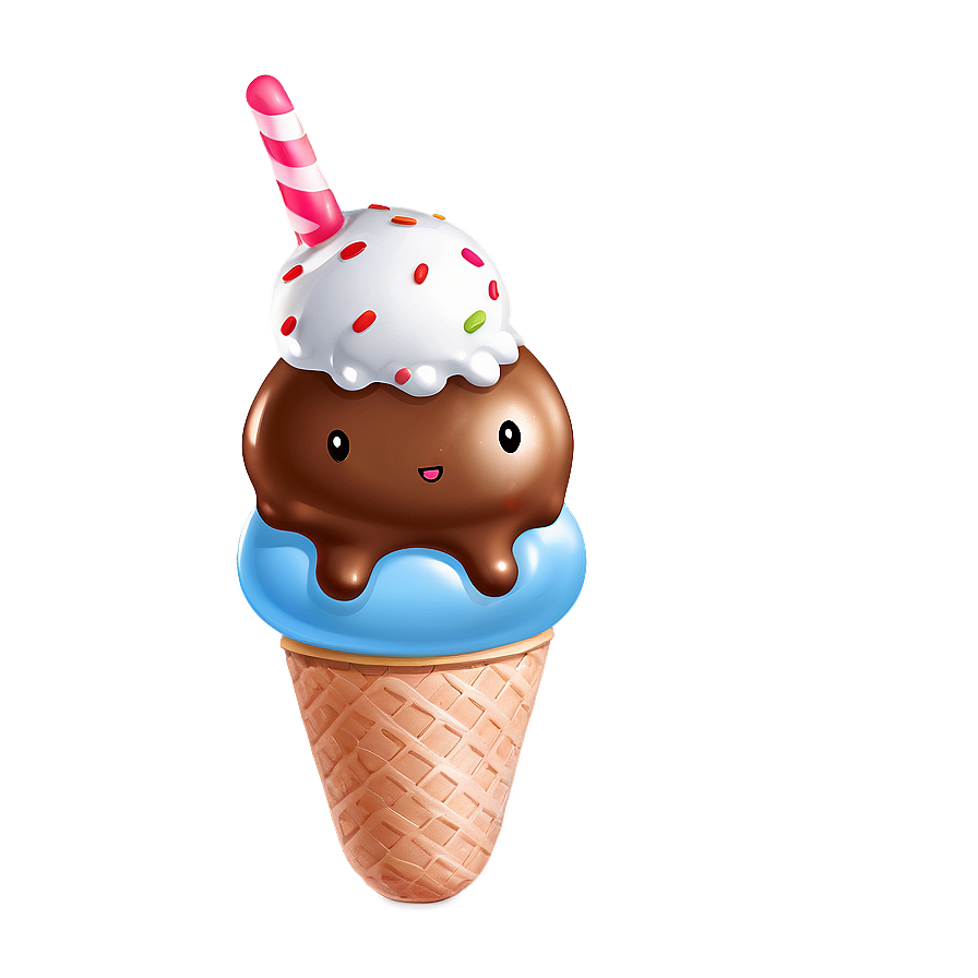 Cute Ice Cream Png Kmq