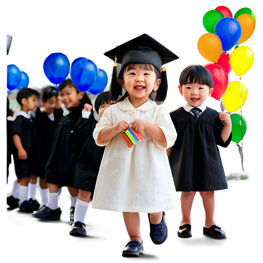 Cute Kindergarten Graduation Ceremony Png Nrl