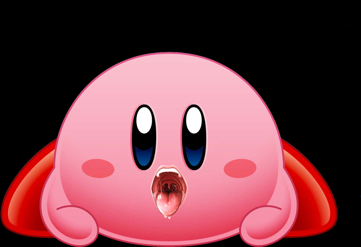 Cute Kirby Character Art