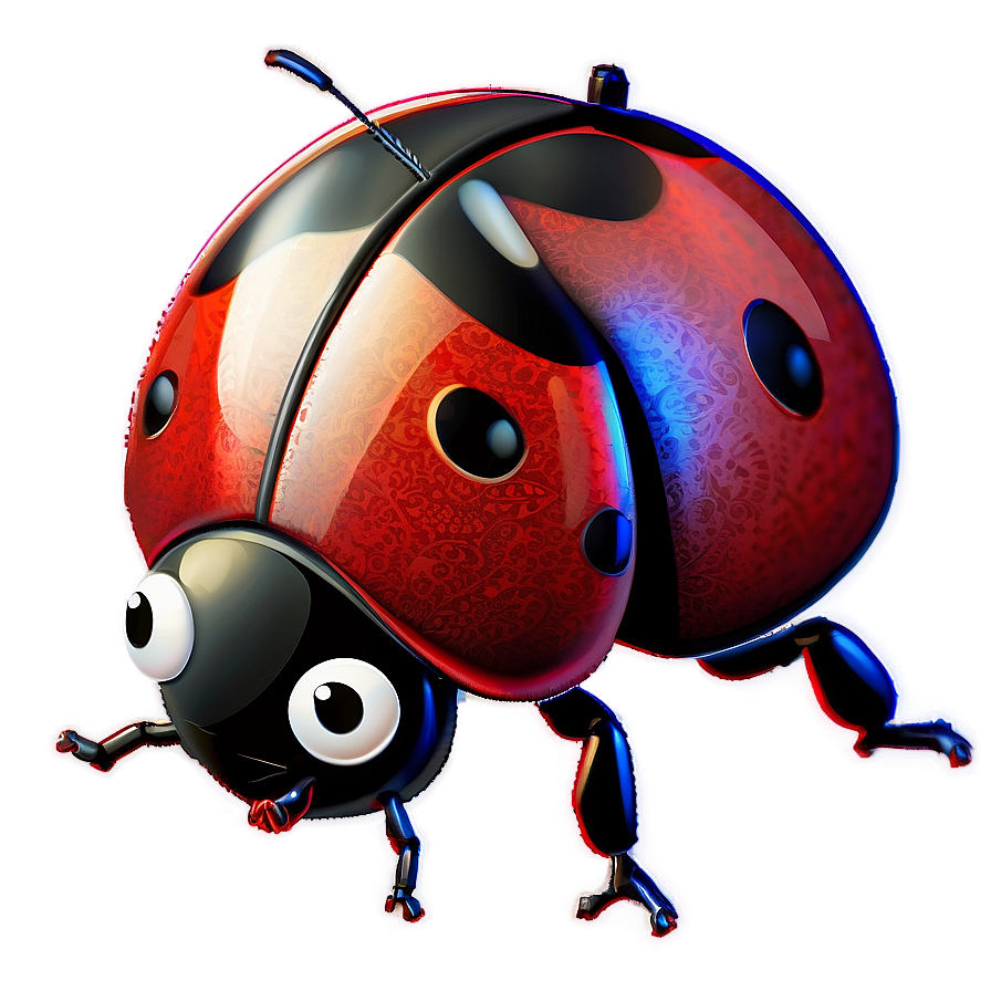 Cute Ladybug Cartoon Png Djx