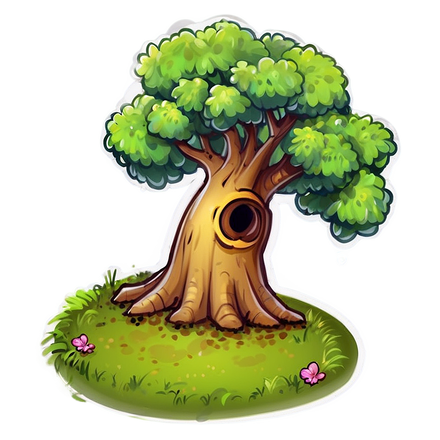 Cute Little Tree Drawing Png 06132024