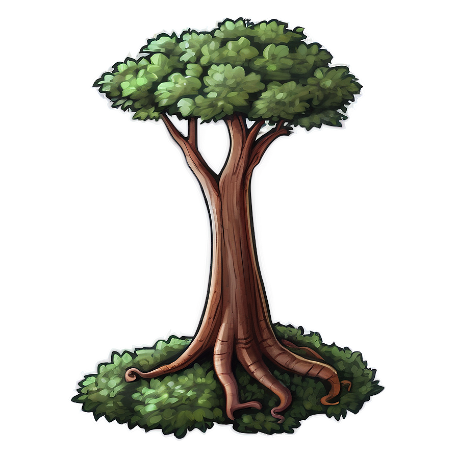 Cute Little Tree Drawing Png 6