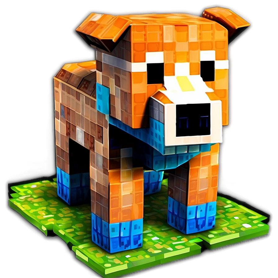 Cute Minecraft Animals Png 06282024