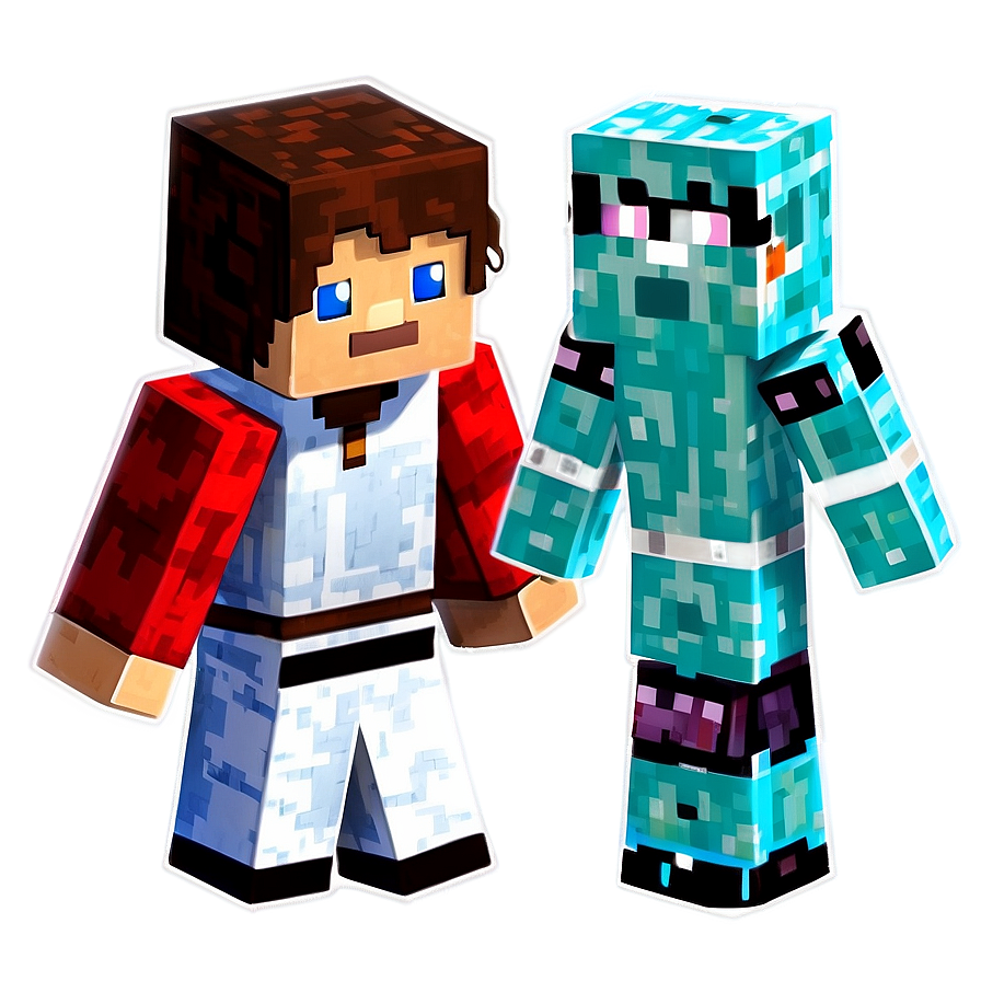 Cute Minecraft Characters Png Cdj18