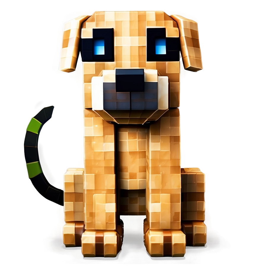 Cute Minecraft Dog Png Dms28