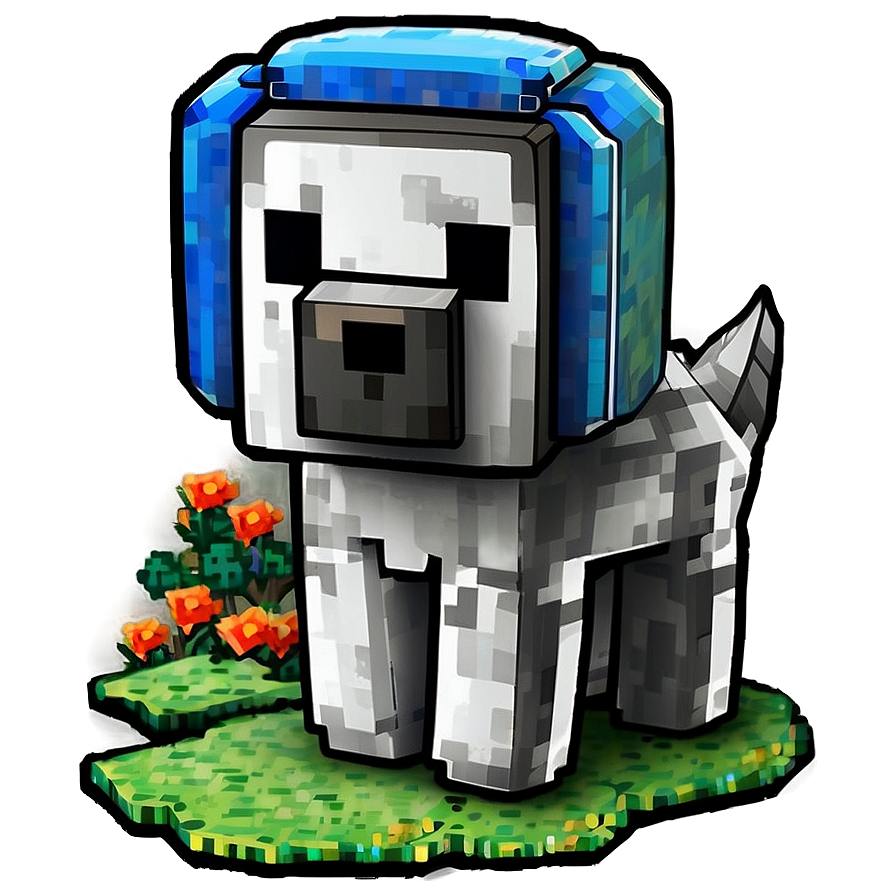 Cute Minecraft Dog Png Ojw15