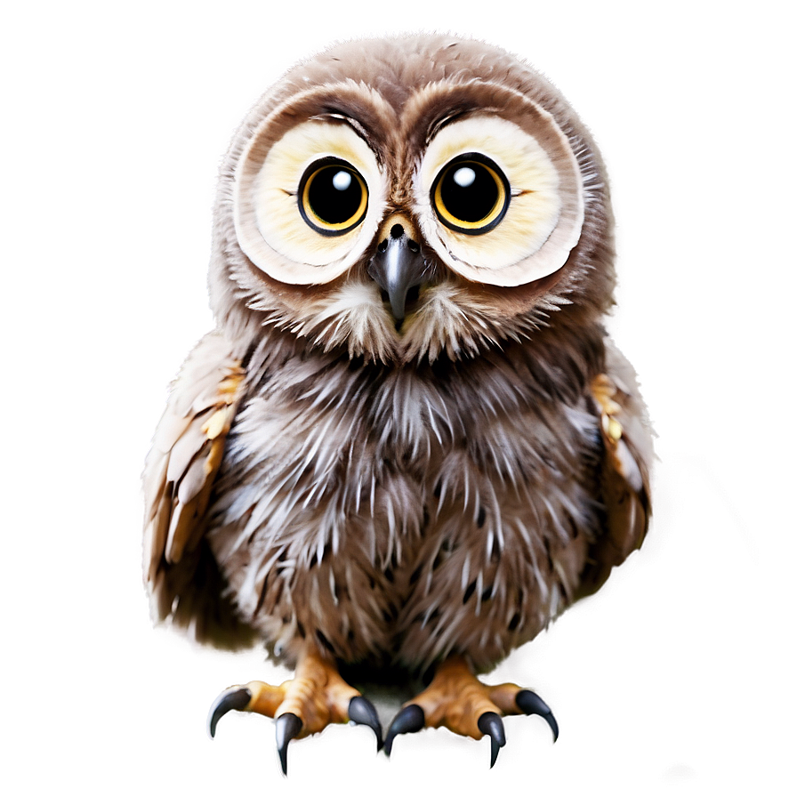 Cute Owl Chick Png Hrn92