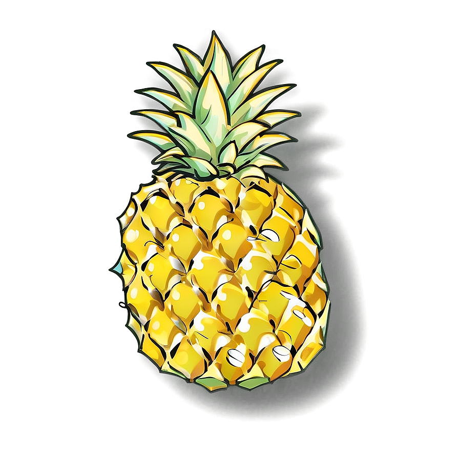 Cute Pineapple Png Ysm68