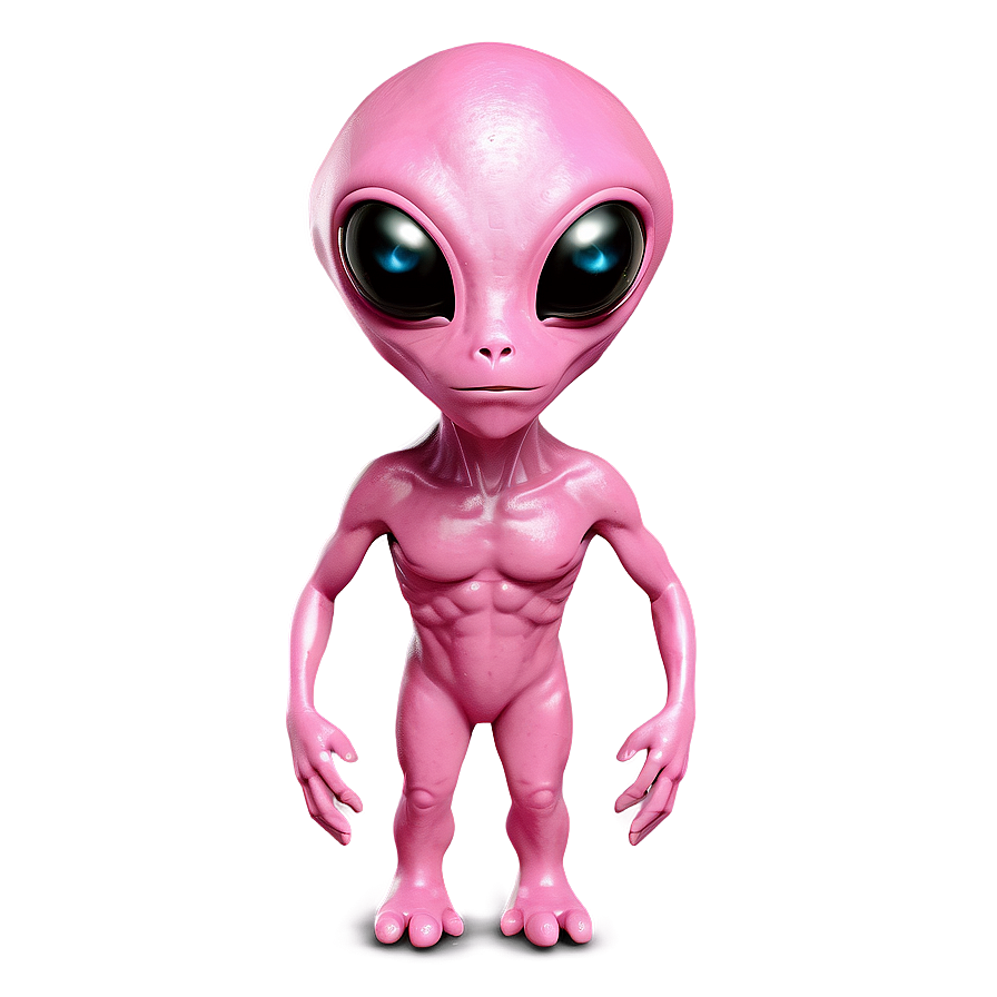 Cute Pink Alien Png Guu