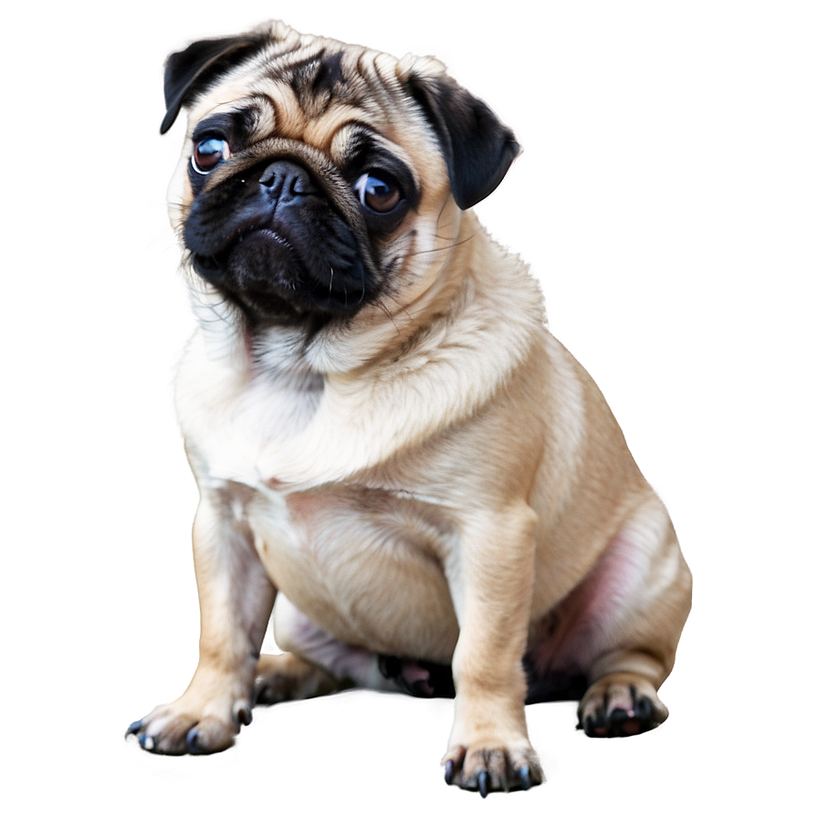 Cute Pug Dog Png 05232024