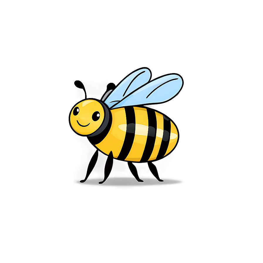 Cute Queen Bee Character Png 06262024