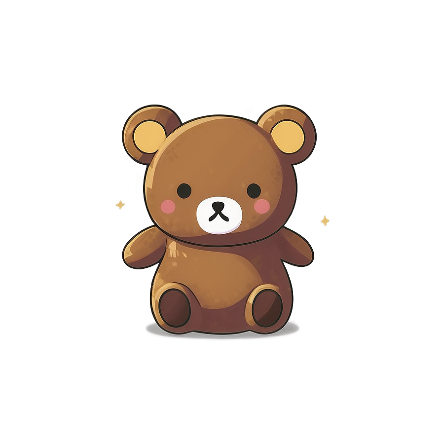 Cute Rilakkuma Bear Png 9