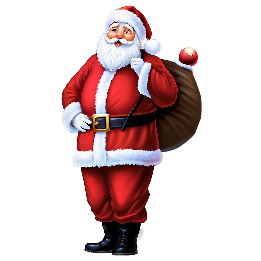 Cute Santa Claus Png Opf