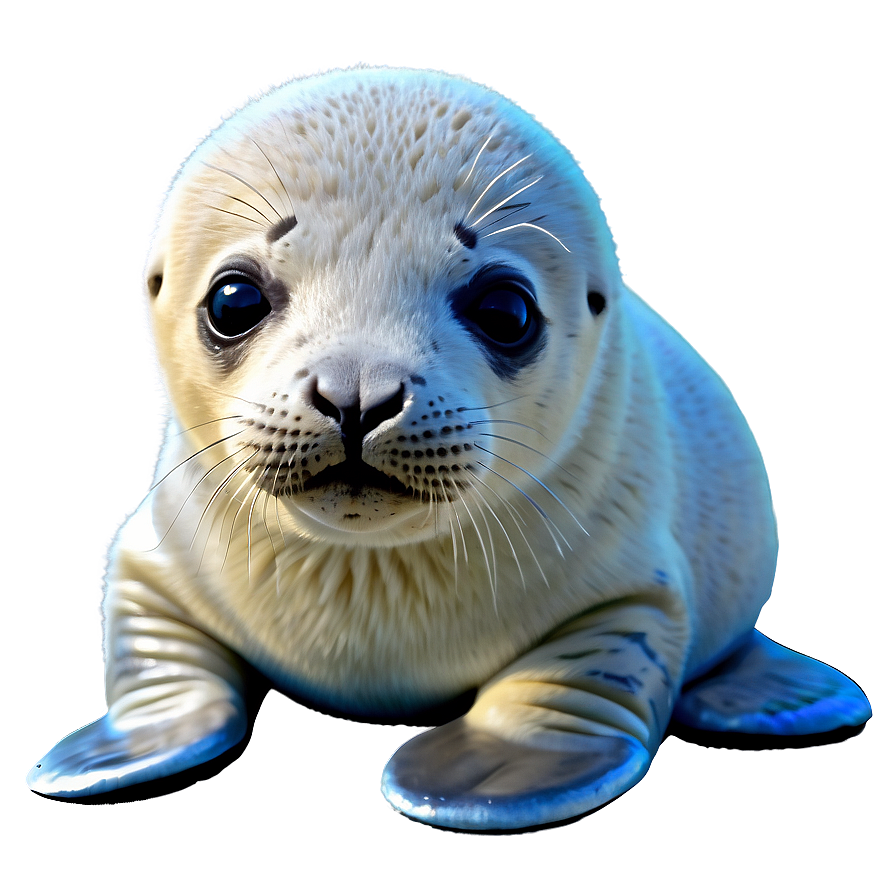 Cute Seal Pup Png 05032024