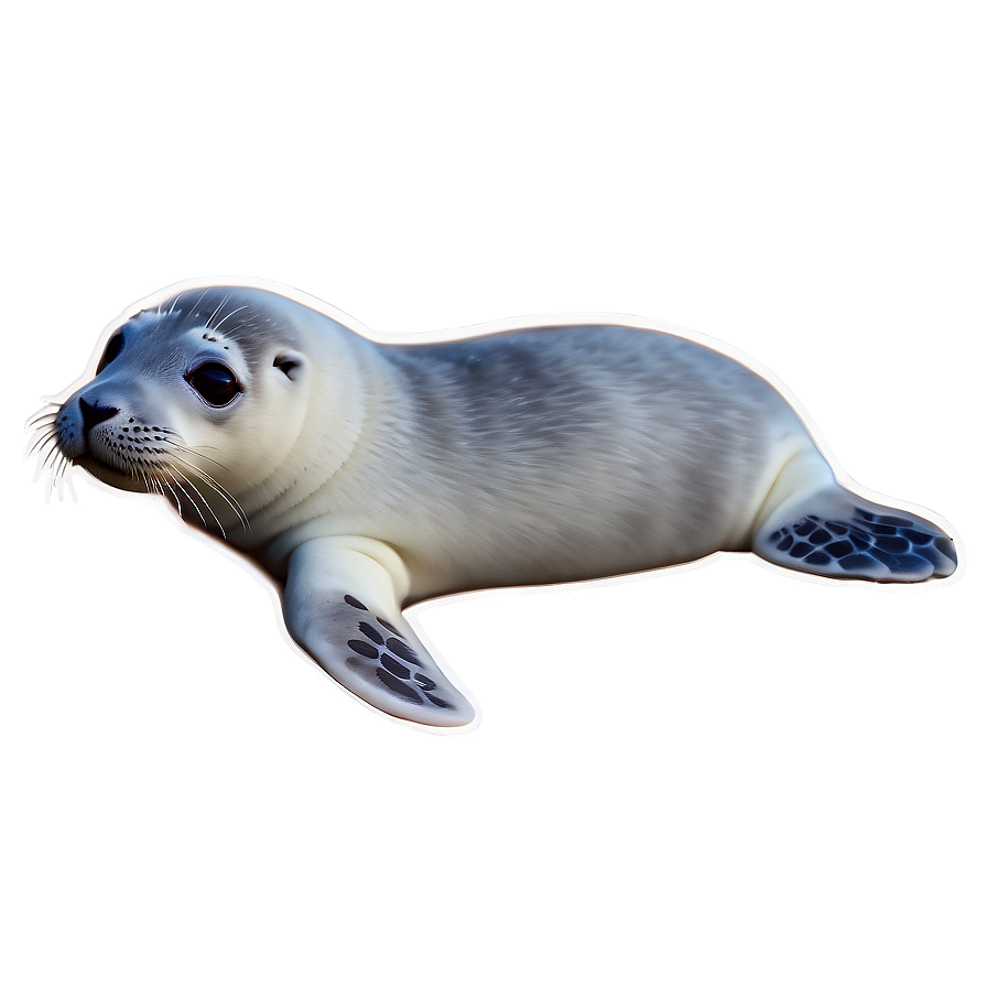 Cute Seal Pup Png 05032024