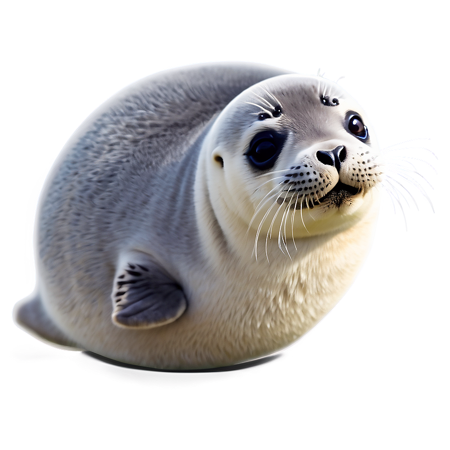 Cute Seal Pup Png Nop6