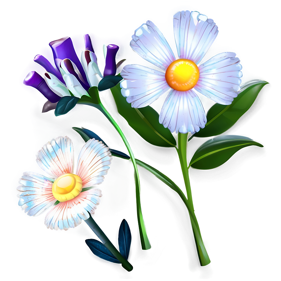 Cute Seasonal Flowers Png 06292024