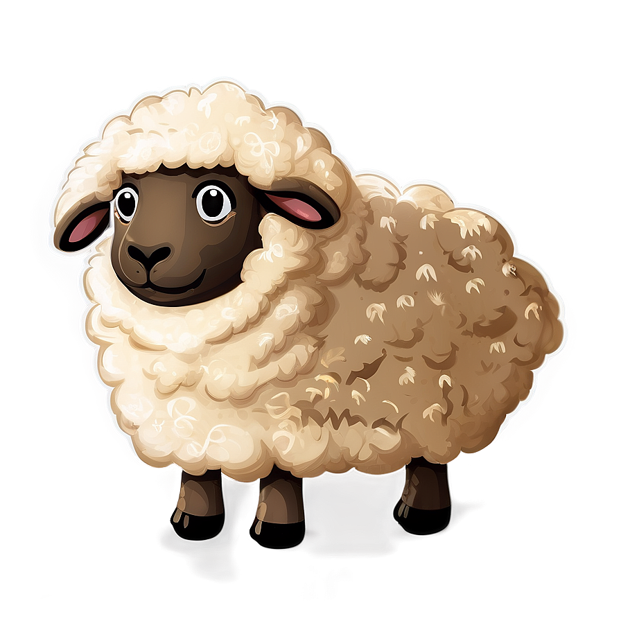 Cute Sheep Png 05232024