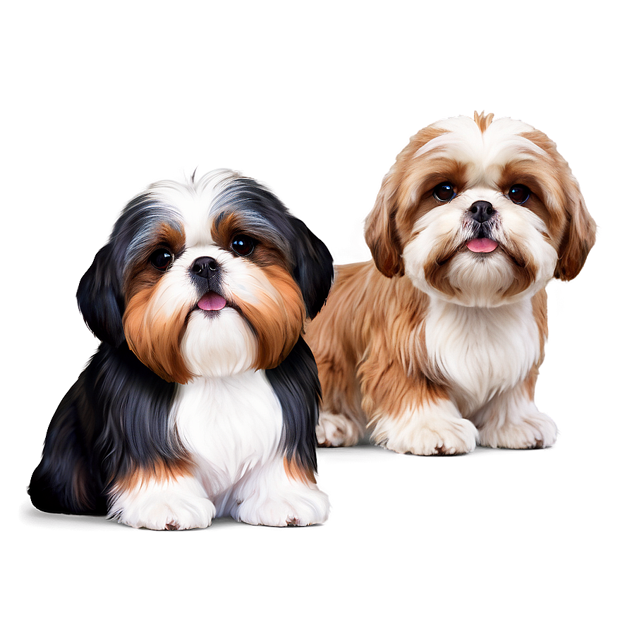 Cute Shih Tzu Dog Png 64