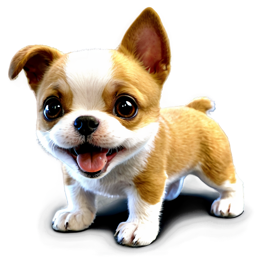 Cute Small Dog Cartoon Png 06252024