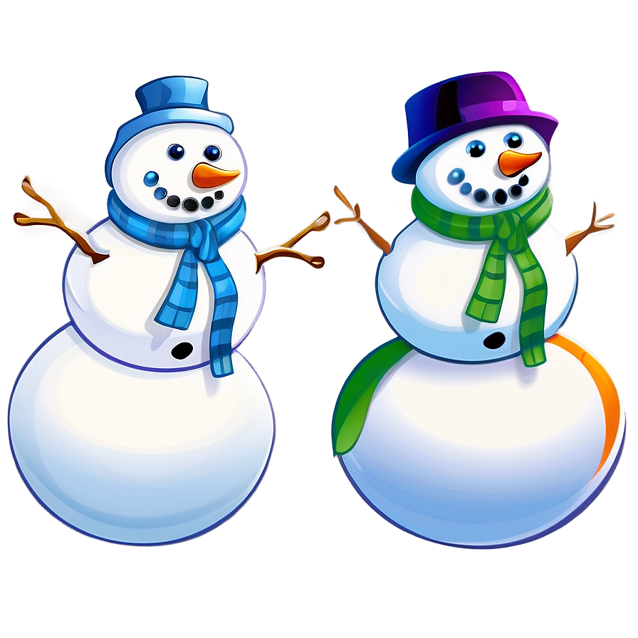 Cute Snowman Cartoon Png 61