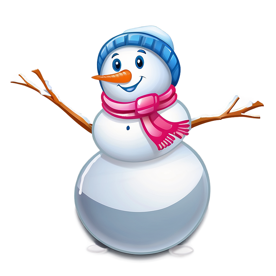 Cute Snowman Cartoon Png Lqj78