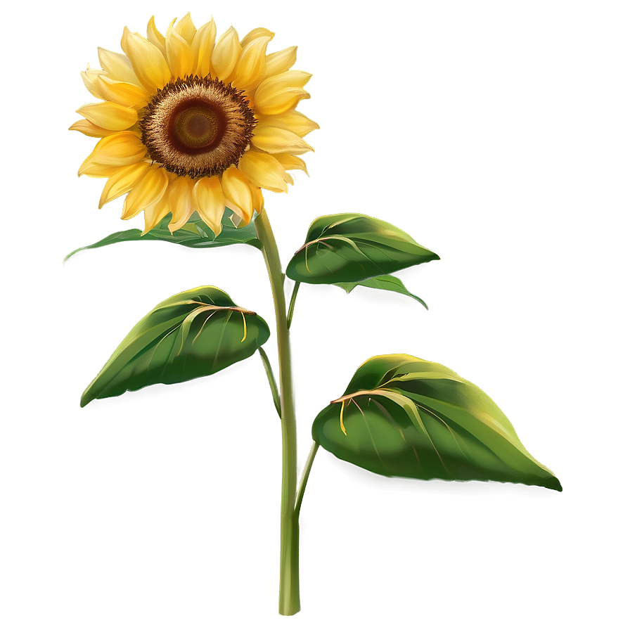 Cute Sunflower Png 30