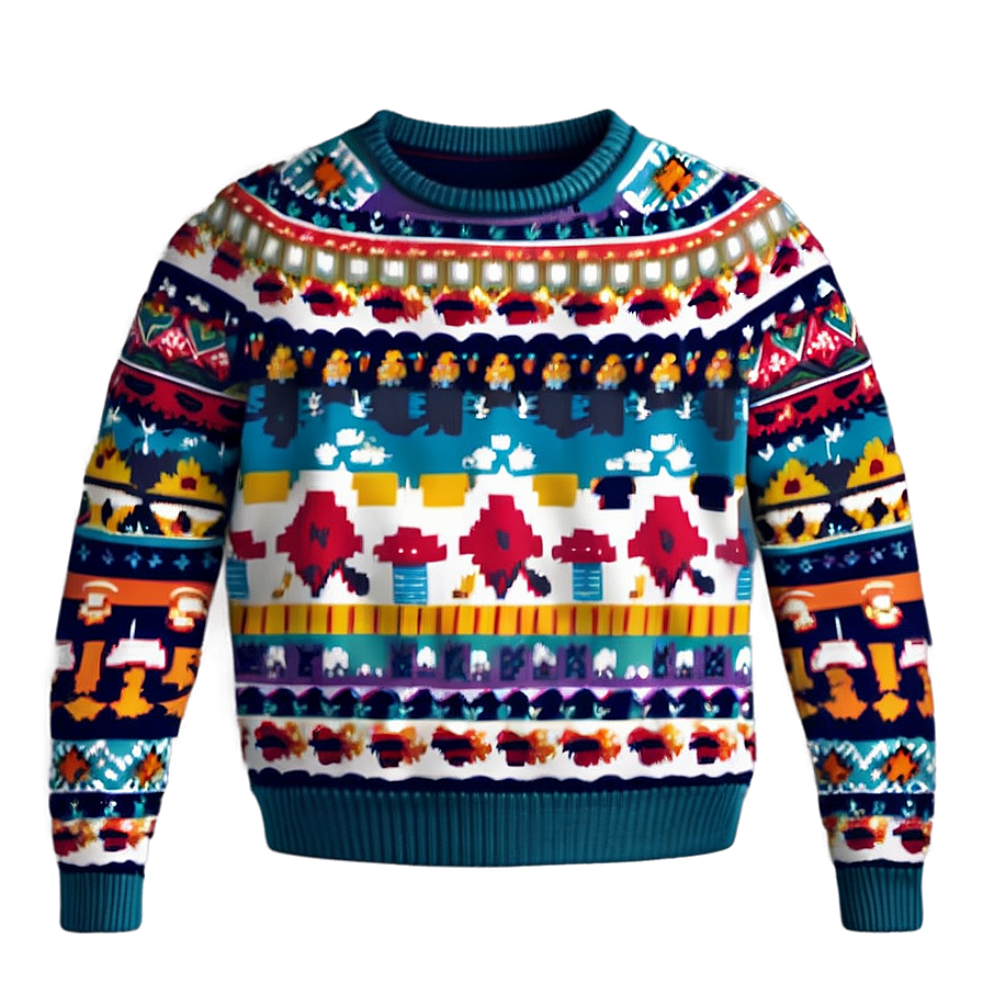 Cute Sweater Pattern Png 06292024