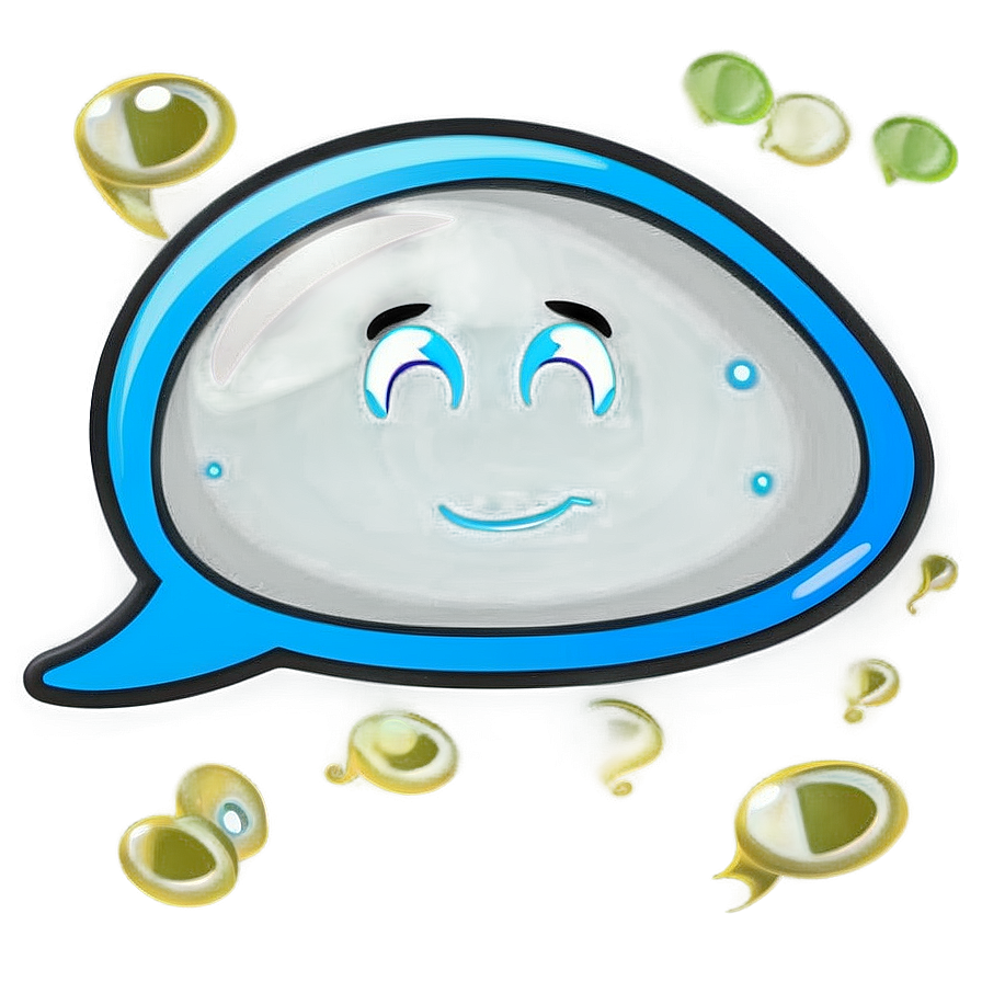 Cute Talk Bubble Png Gyh33